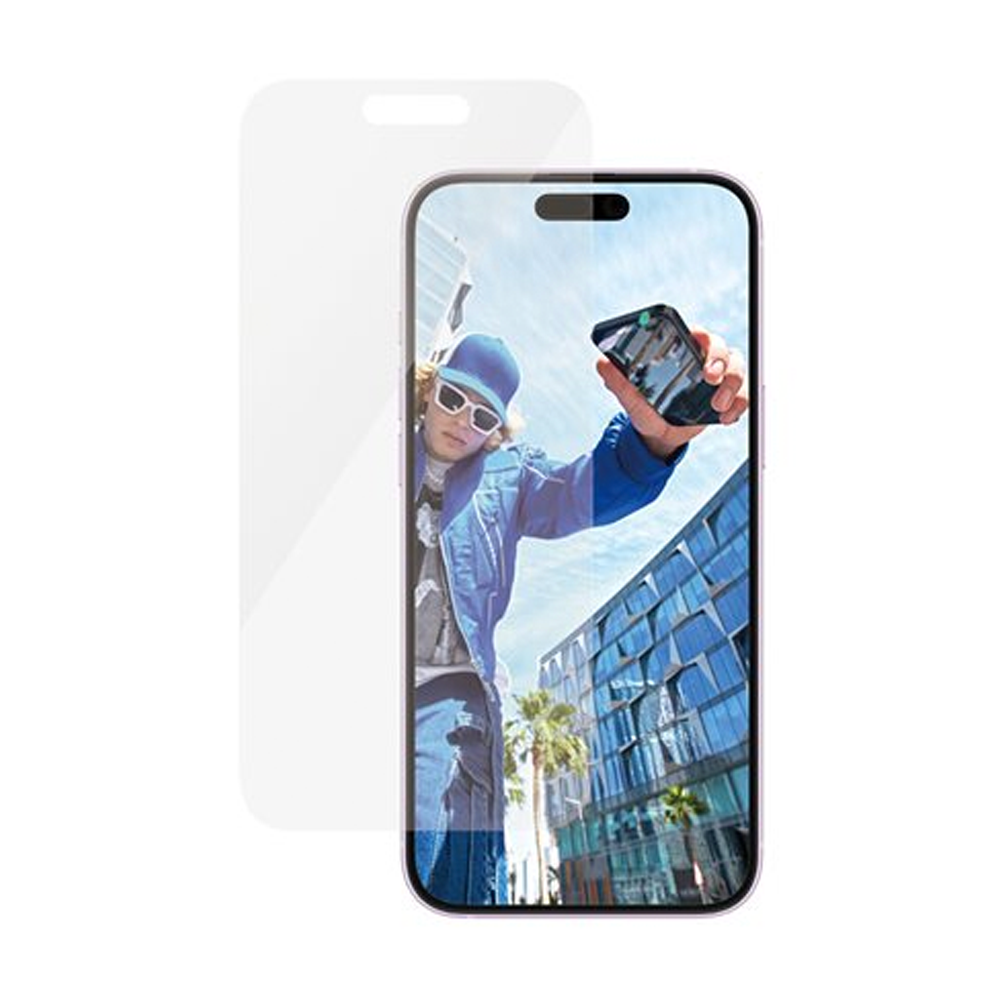 PanzerGlass® Screen Protector iPhone 16 Plus | 15 Plus | Classic Fit