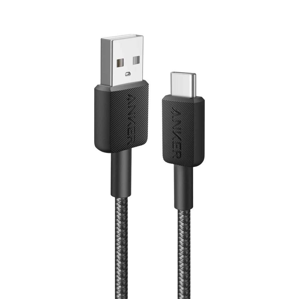 Anker 322 USB-A to USB-C Cable (3ft Braided)