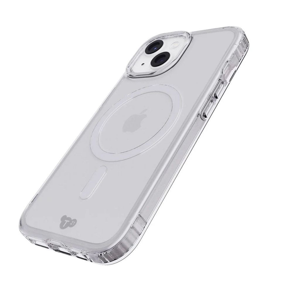 Tech21 EvoClear MagSafe case for iPhone 15 Clear
