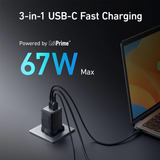 Anker Prime 67W GaN Wall Charger (3 Ports)